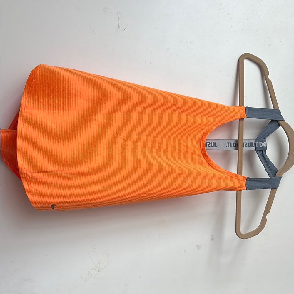 Orange Racerback Tank Top